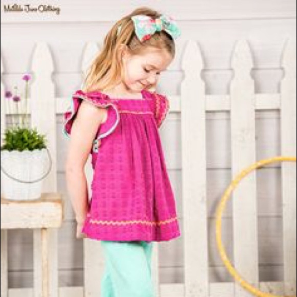 Matilda Jane ruffle Flowy tunic tank!
